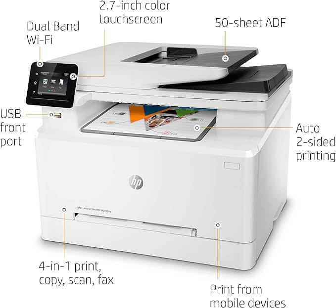 پرینتر HP مدل LaserJet Pro MFP M281 (استوک)