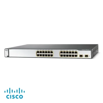 سوئیچ سیسکو WS-C3750G-24PS-S